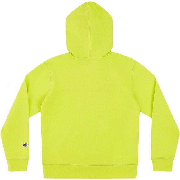 CHAMPION HOODED SWEATSHIRT SZ SMALL NEON GREEN VERSATILE AESTHETIC ACTIVE WEAR - Picture 2 of 8
